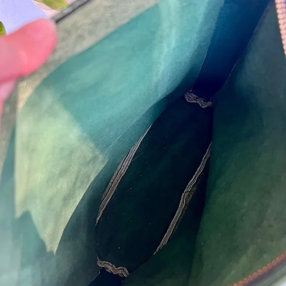 Vintage Coach Whitney Duffel Bag - Bottle Green - Picture 15 of 16